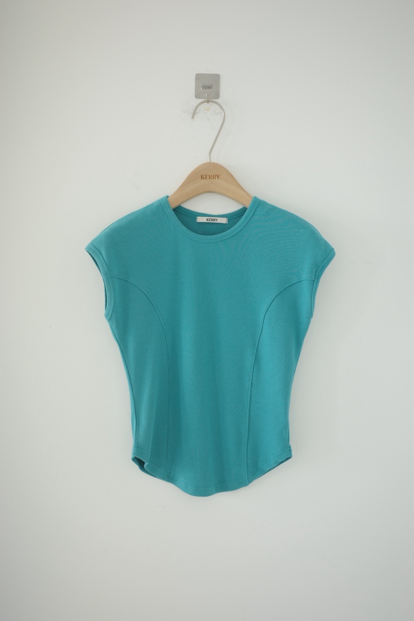 KERRY韓國直郵女士新品推薦職業休閑26春夏人氣熱賣T恤羅紋KERRYT恤圖色4