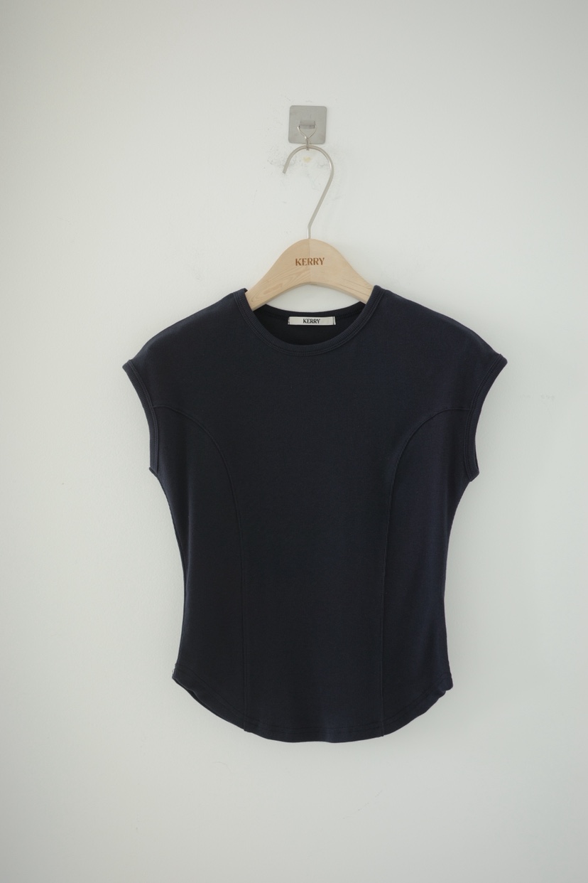 KERRY韓國直郵女士新品推薦職業休閑26春夏人氣熱賣T恤羅紋KERRYT恤圖色5