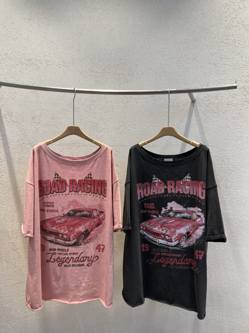 THE LINE-Q韓國東大門直郵女裝新品26春夏職業休閑人氣T恤THE LINE-QT恤