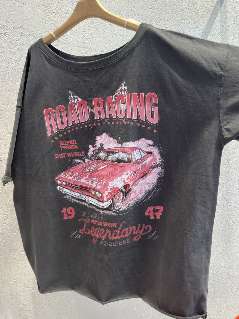 THE LINE-Q韓國東大門直郵女裝新品26春夏職業休閑人氣T恤THE LINE-QT恤圖色2