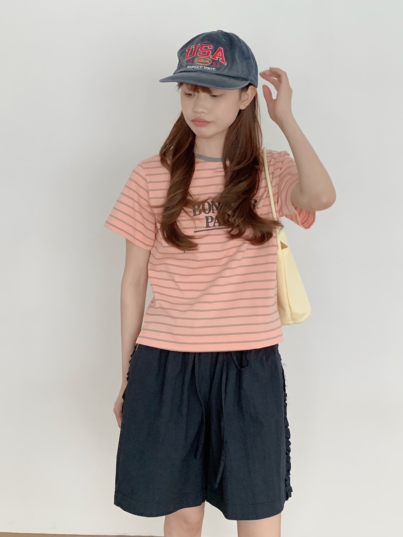 BEFORE SUNRISE韓國代購女裝新款職業26春夏人氣休閑T恤BEFORE SUNRISET恤