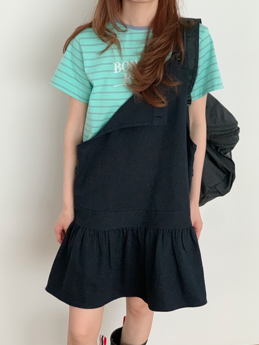 BEFORE SUNRISE韓國代購女裝新款職業26春夏人氣休閑T恤BEFORE SUNRISET恤