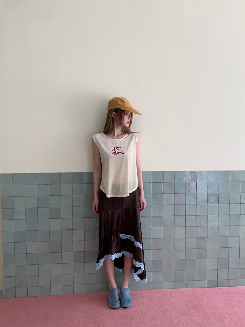 MAISONDEGLORY韓國直郵女裝新款推薦熱賣休閑職業人氣長裙緞MAISON DE GLORY長裙