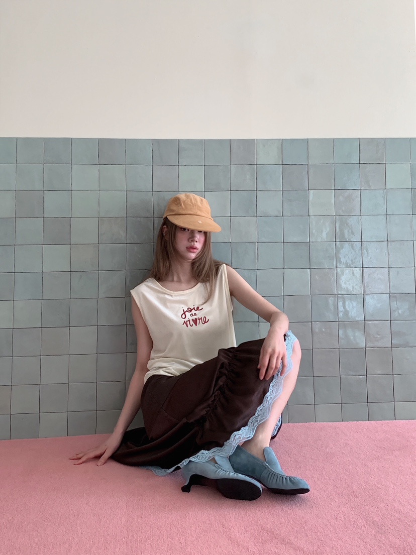 MAISONDEGLORY韓國直郵女裝新款推薦熱賣休閑職業人氣長裙緞MAISON DE GLORY長裙