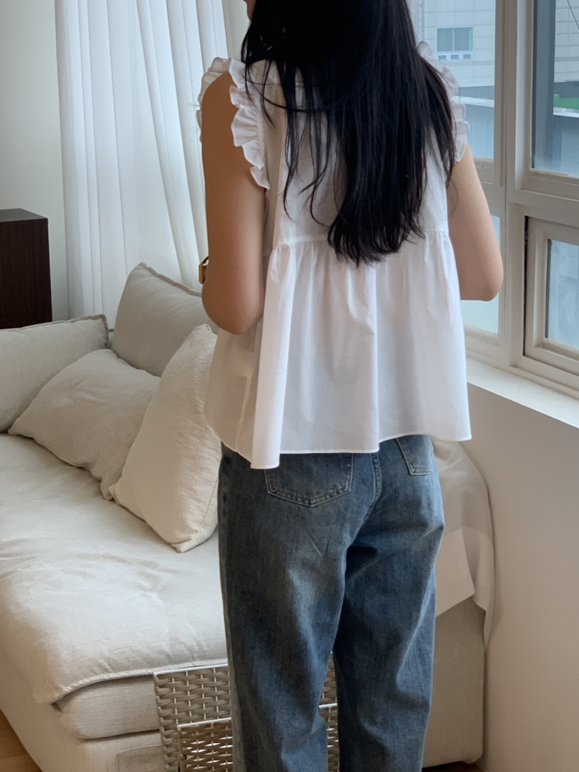 NOUVEAU韓國東大門代購女裝新品人氣推薦襯衫蕾絲衫蕾絲花NOUVEAU襯衫/蕾絲衫