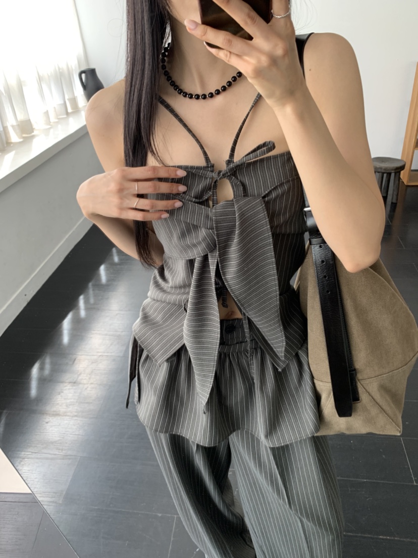 MURMUR韓國代購女裝新款時尚職業休閑26春夏推薦吊帶背心MURMUR吊帶/背心