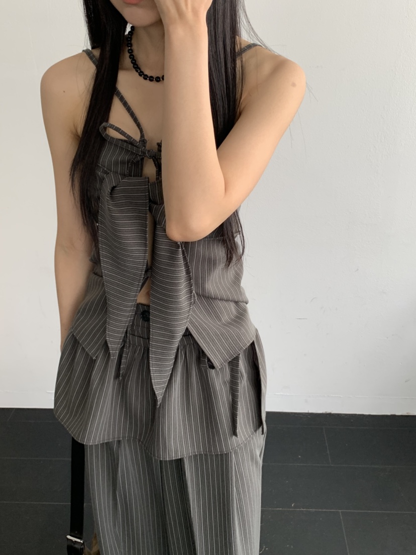 MURMUR韓國代購女裝新款時尚職業休閑26春夏推薦吊帶背心MURMUR吊帶/背心