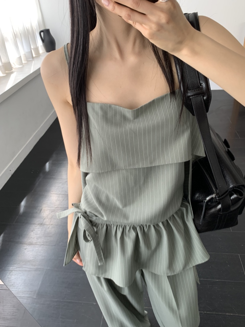 MURMUR韓國代購女裝新款時尚職業休閑26春夏推薦吊帶背心MURMUR吊帶/背心