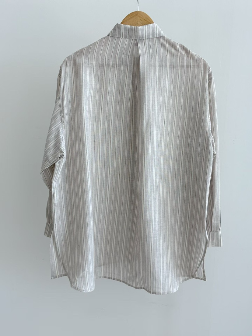 BINUS韓國東大門代購女士新品人氣時尚休閑襯衫蕾絲衫亞麻BINUS襯衫/蕾絲衫