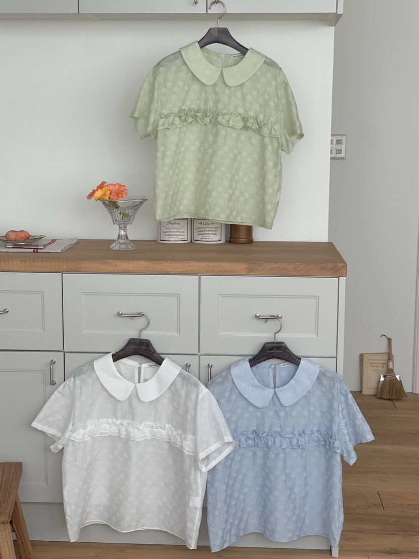 BEFORE SUNRISE韓國東大門代購女裝新品推薦熱賣T恤花朵BEFORE SUNRISET恤