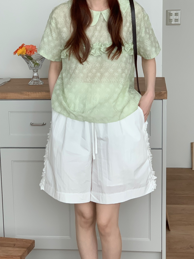 BEFORE SUNRISE韓國東大門代購女裝新品推薦熱賣T恤花朵BEFORE SUNRISET恤