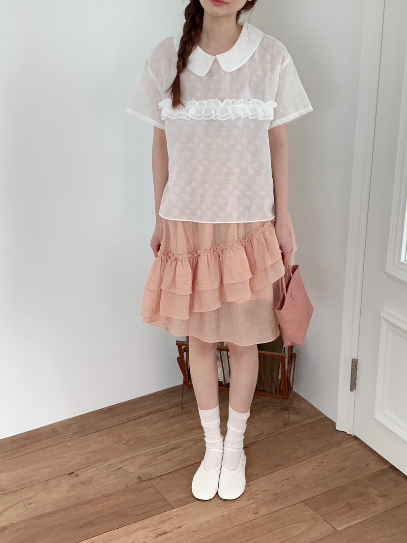 BEFORE SUNRISE韓國東大門代購女裝新品推薦熱賣T恤花朵BEFORE SUNRISET恤