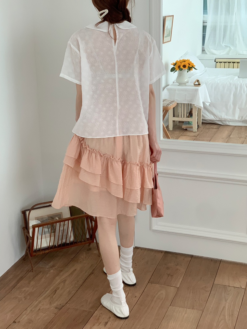 BEFORE SUNRISE韓國東大門代購女裝新品推薦熱賣T恤花朵BEFORE SUNRISET恤