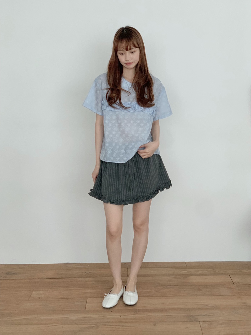 BEFORE SUNRISE韓國東大門代購女裝新品推薦熱賣T恤花朵BEFORE SUNRISET恤