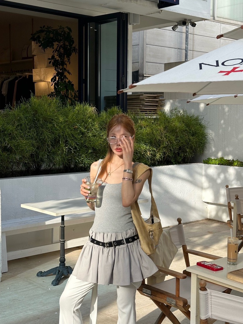 ZEROZERO韓國東大門代購女士新品熱賣連衣裙不含腰帶系帶ZEROZERO連衣裙