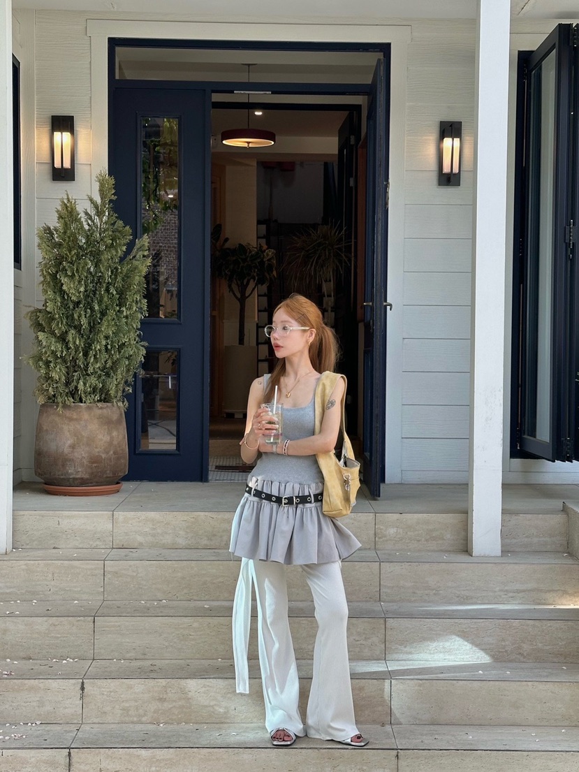 ZEROZERO韓國東大門代購女士新品熱賣連衣裙不含腰帶系帶ZEROZERO連衣裙