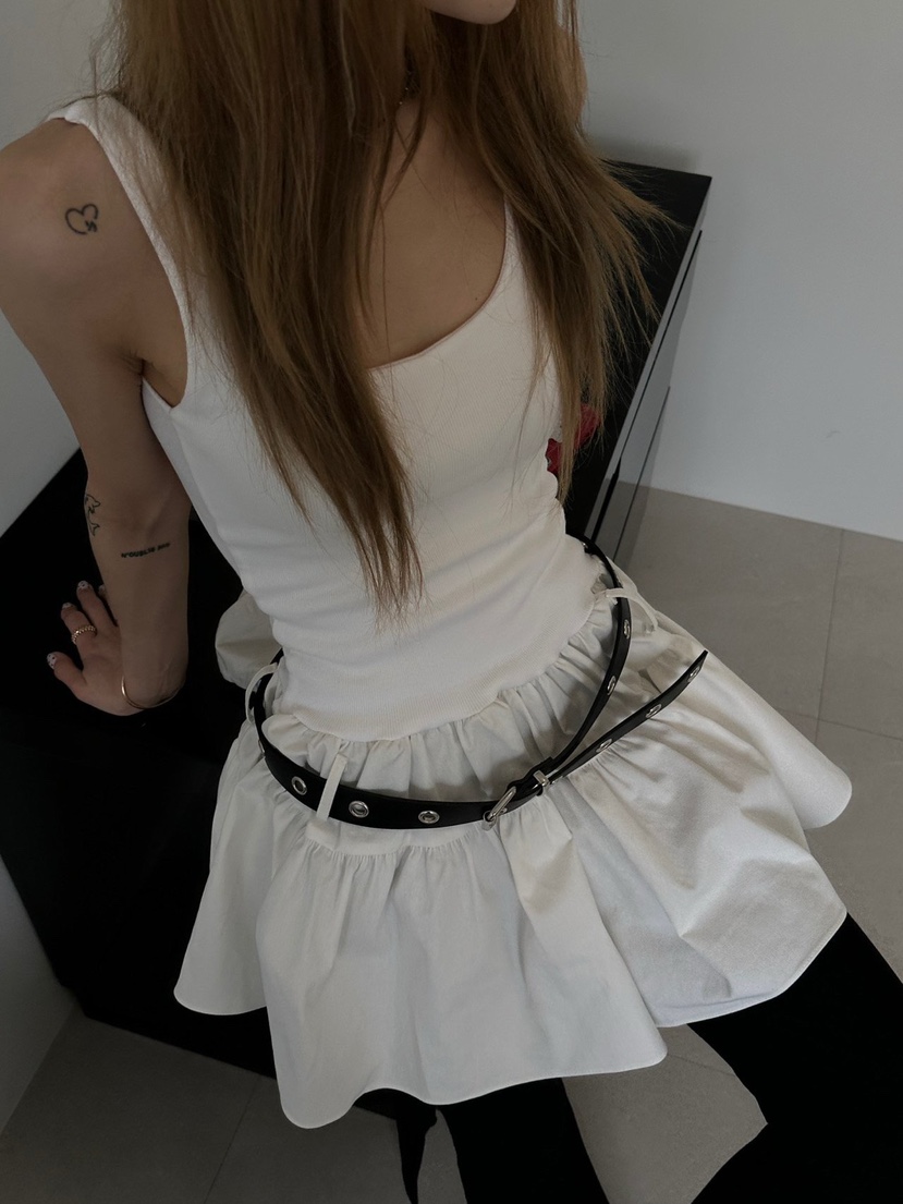 ZEROZERO韓國東大門代購女士新品熱賣連衣裙不含腰帶系帶ZEROZERO連衣裙圖色3