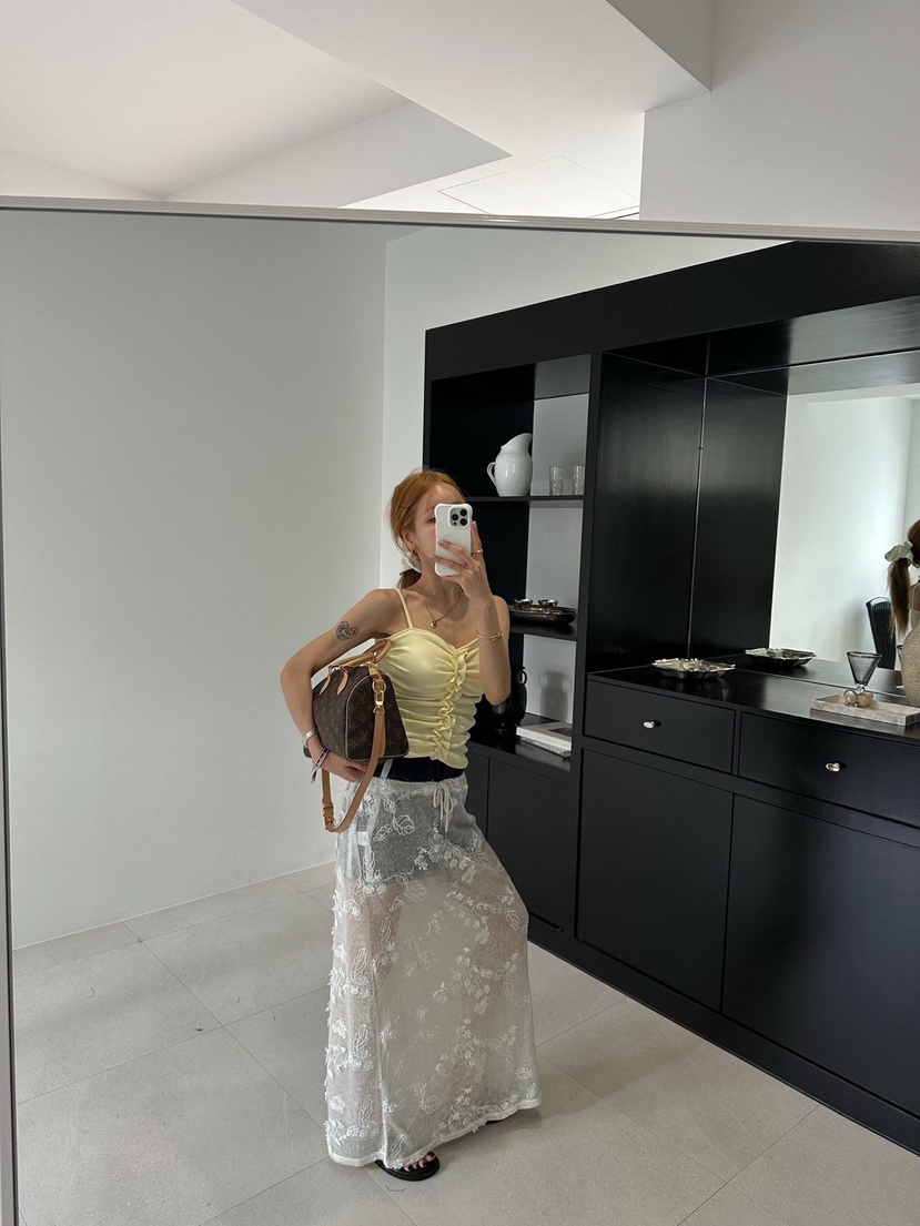 ZEROZERO韓國直郵實拍女裝新品職業推薦休閑吊帶背心荷葉邊ZEROZERO吊帶/背心