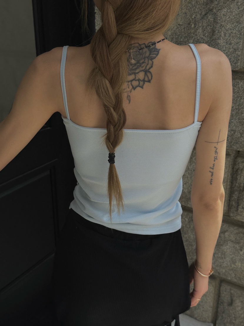 ZEROZERO韓國直郵實拍女裝新品職業推薦休閑吊帶背心荷葉邊ZEROZERO吊帶/背心