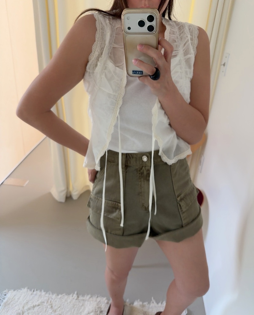 DE VENTI韓國直郵女士新品職業時尚推薦休閑人氣短褲工裝DE VENTI短褲