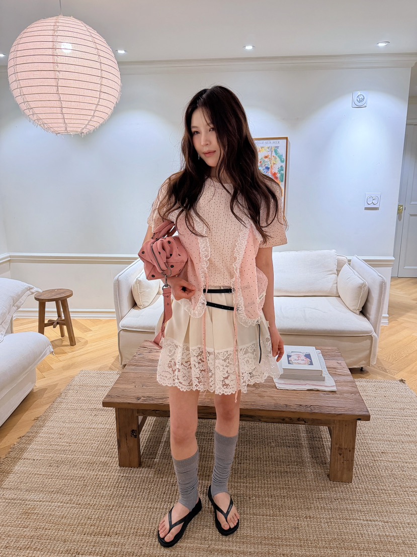 BOUTIQUE-L韓國東大門代購女裝新款人氣熱賣26春夏時尚短裙BOUTIQUE-L短裙