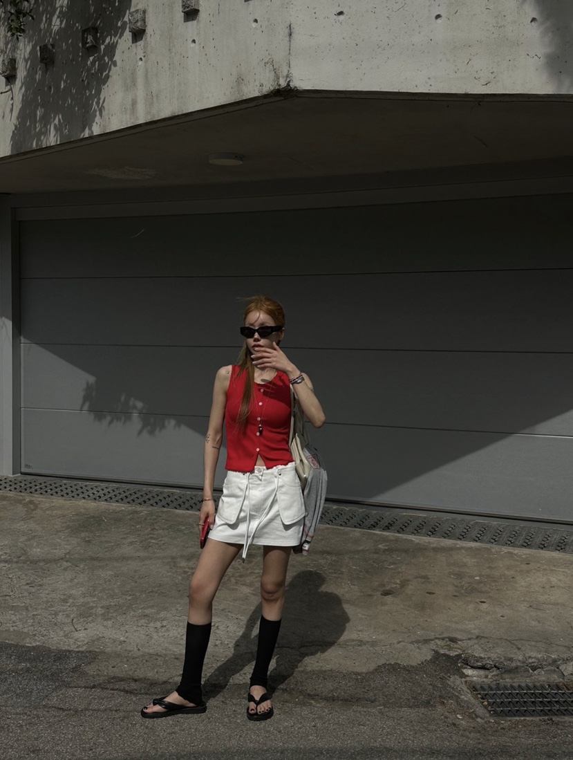 ZEROZERO韓國東大門代購女士新款推薦時尚熱賣吊帶背心羅紋ZEROZERO吊帶/背心