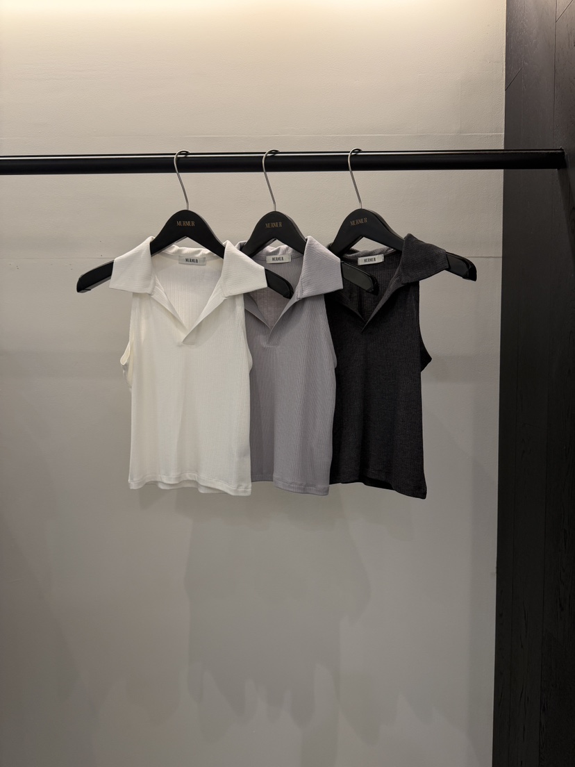 MURMUR韓國東大門代購女士新款職業時尚人氣吊帶背心露肩MURMUR吊帶/背心