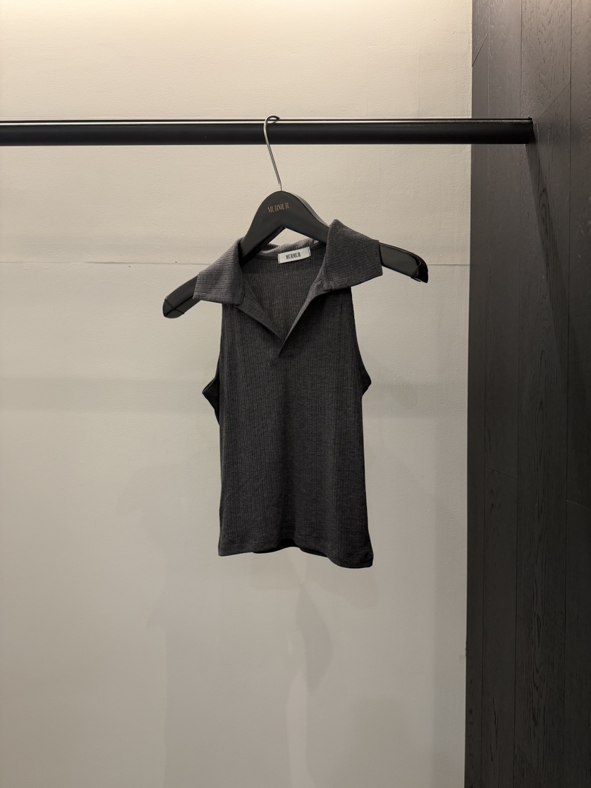 MURMUR韓國東大門代購女士新款職業時尚人氣吊帶背心露肩MURMUR吊帶/背心圖色1