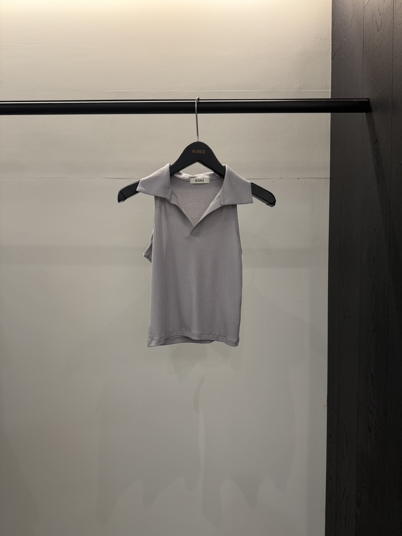 MURMUR韓國東大門代購女士新款職業時尚人氣吊帶背心露肩MURMUR吊帶/背心圖色2