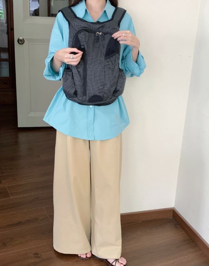 TROUVAILLE韓國東大門代購女士新款職業人氣熱賣雙肩背包TROUVAILLE雙肩背包