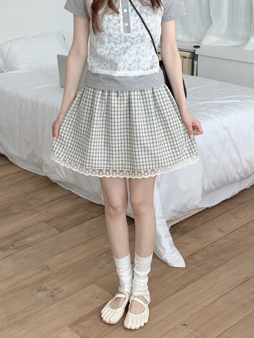 BEFORE SUNRISE韓國代購女裝新款推薦時尚休閑26春夏短裙BEFORE SUNRISE短裙