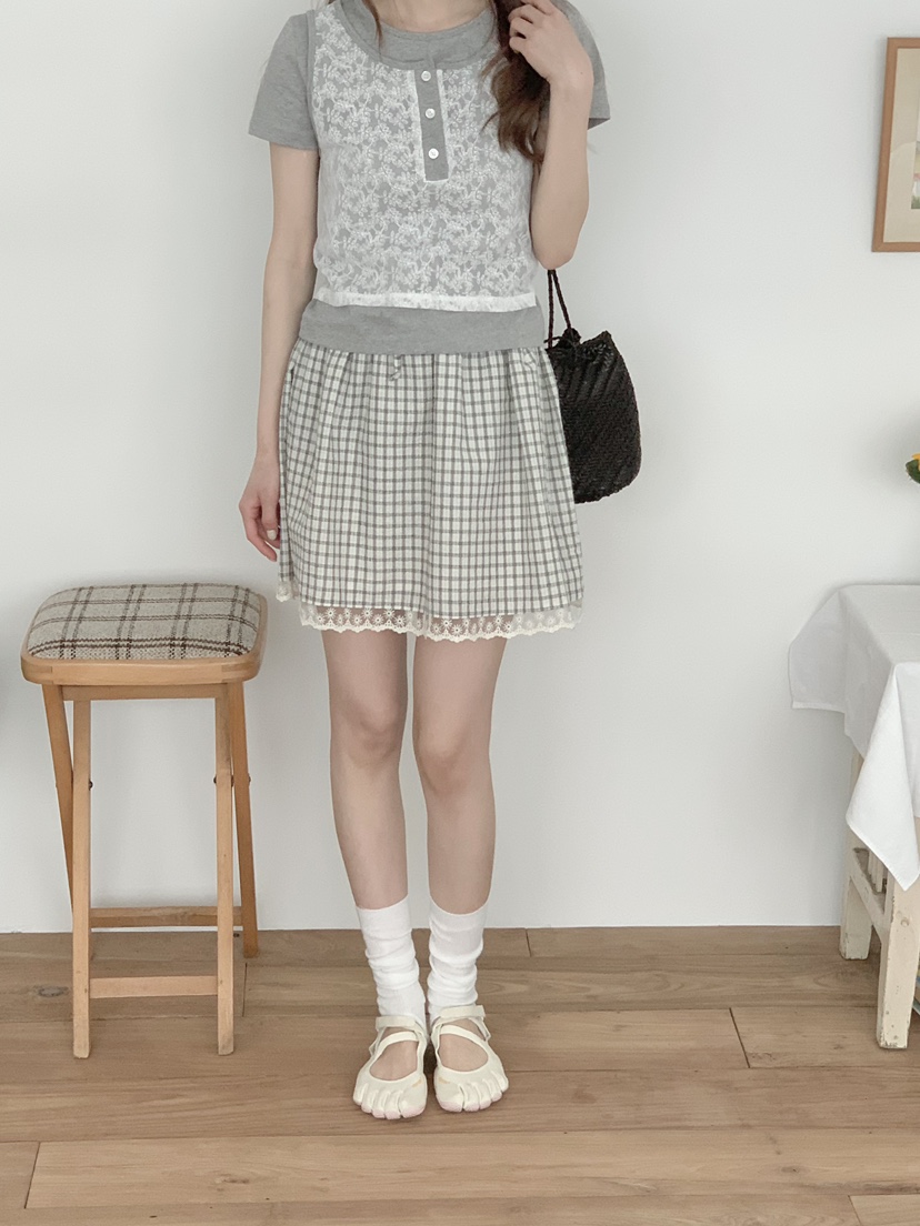 BEFORE SUNRISE韓國代購女裝新款推薦時尚休閑26春夏短裙BEFORE SUNRISE短裙