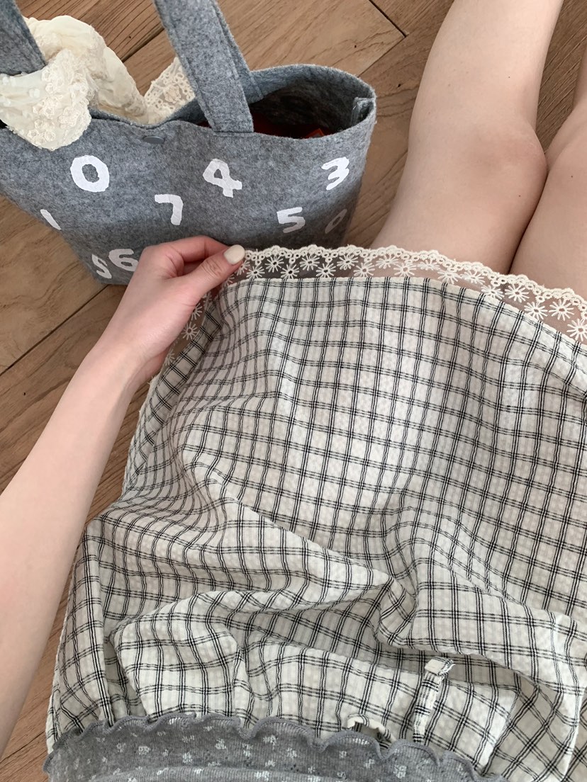 BEFORE SUNRISE韓國代購女裝新款推薦時尚休閑26春夏短裙BEFORE SUNRISE短裙