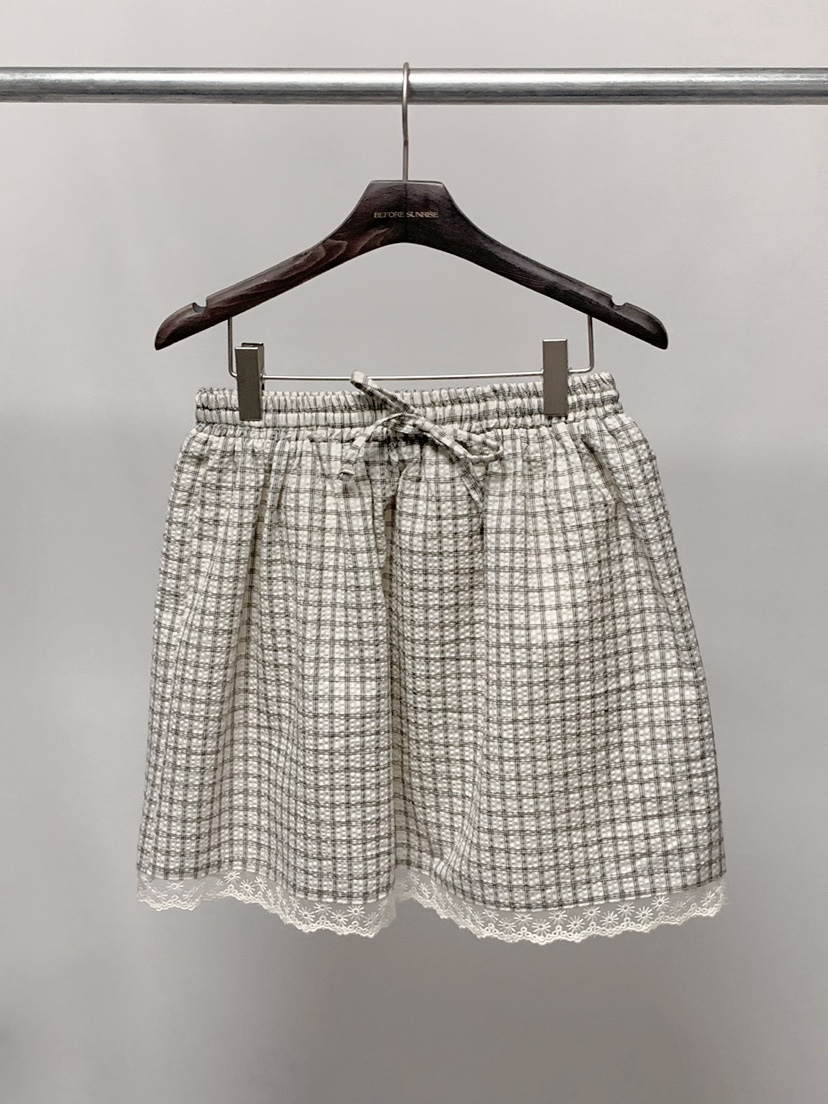BEFORE SUNRISE韓國代購女裝新款推薦時尚休閑26春夏短裙BEFORE SUNRISE短裙圖色2