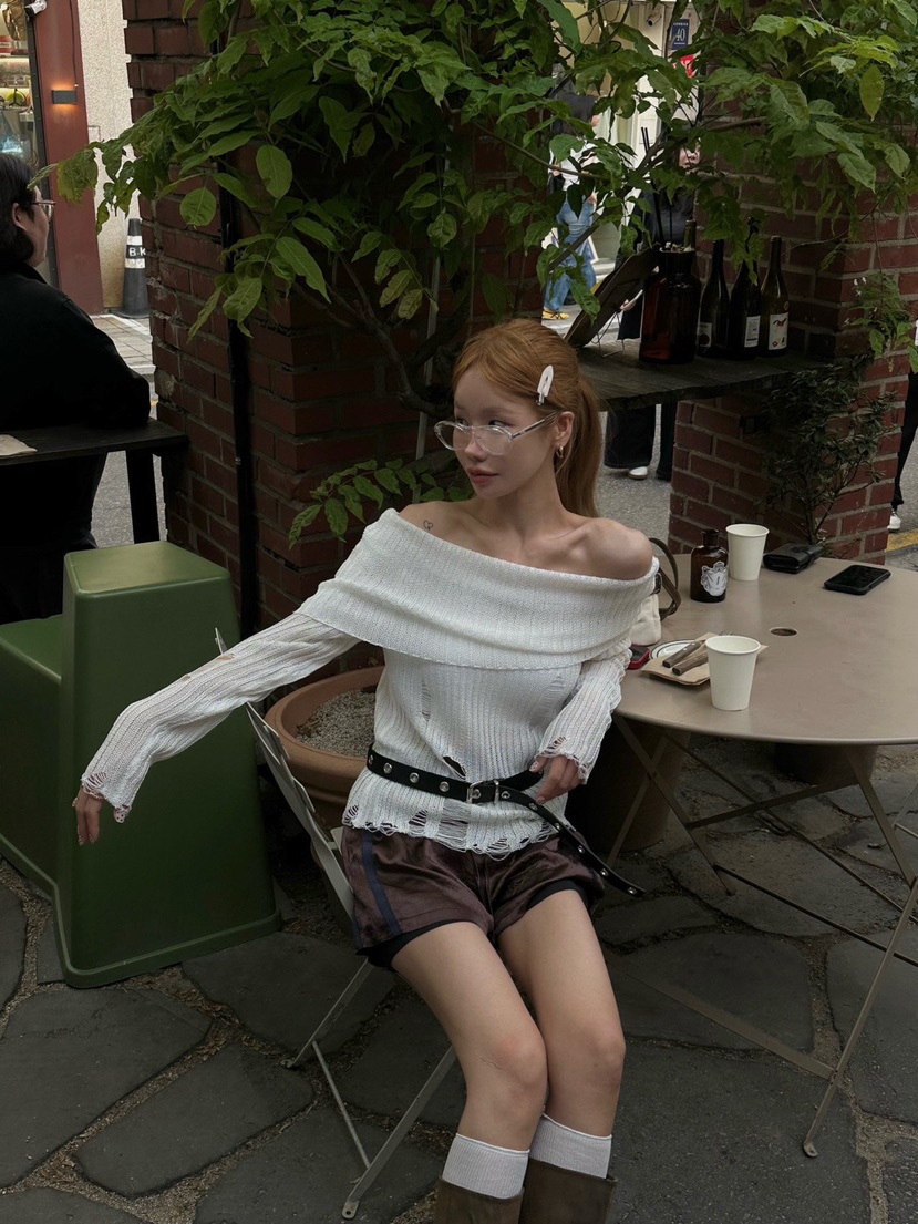 ZEROZERO韓國直郵女士新品26春夏職業推薦休閑熱賣針織衫ZEROZERO針織衫