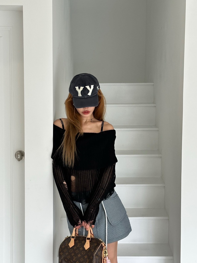 ZEROZERO韓國直郵女士新品26春夏職業推薦休閑熱賣針織衫ZEROZERO針織衫