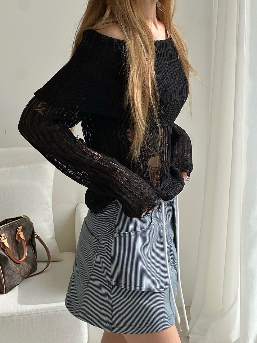 ZEROZERO韓國直郵女士新品26春夏職業推薦休閑熱賣針織衫ZEROZERO針織衫