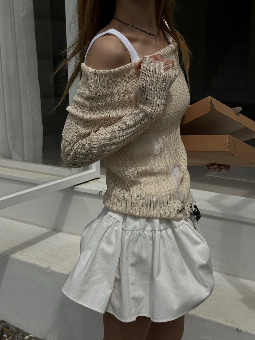 ZEROZERO韓國直郵女士新品26春夏職業推薦休閑熱賣針織衫ZEROZERO針織衫