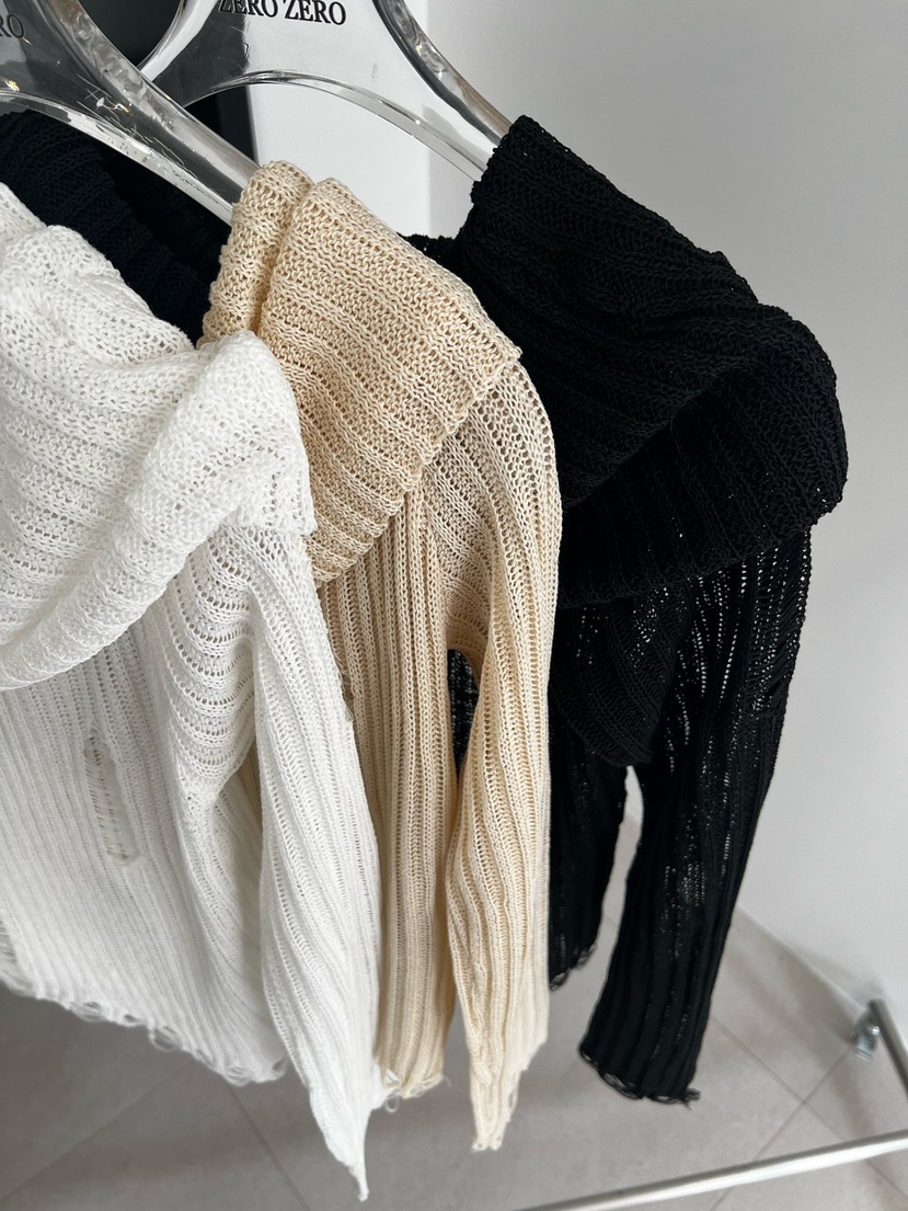 ZEROZERO韓國直郵女士新品26春夏職業推薦休閑熱賣針織衫ZEROZERO針織衫