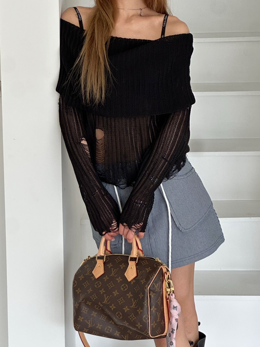 ZEROZERO韓國直郵女士新品26春夏職業推薦休閑熱賣針織衫ZEROZERO針織衫圖色2