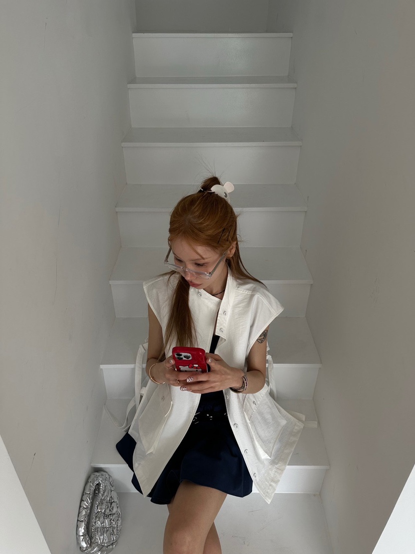 ZEROZERO韓國直郵實拍女裝新品熱賣時尚26春夏推薦休閑馬甲ZEROZERO馬甲