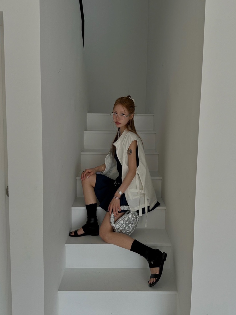 ZEROZERO韓國直郵實拍女裝新品熱賣時尚26春夏推薦休閑馬甲ZEROZERO馬甲