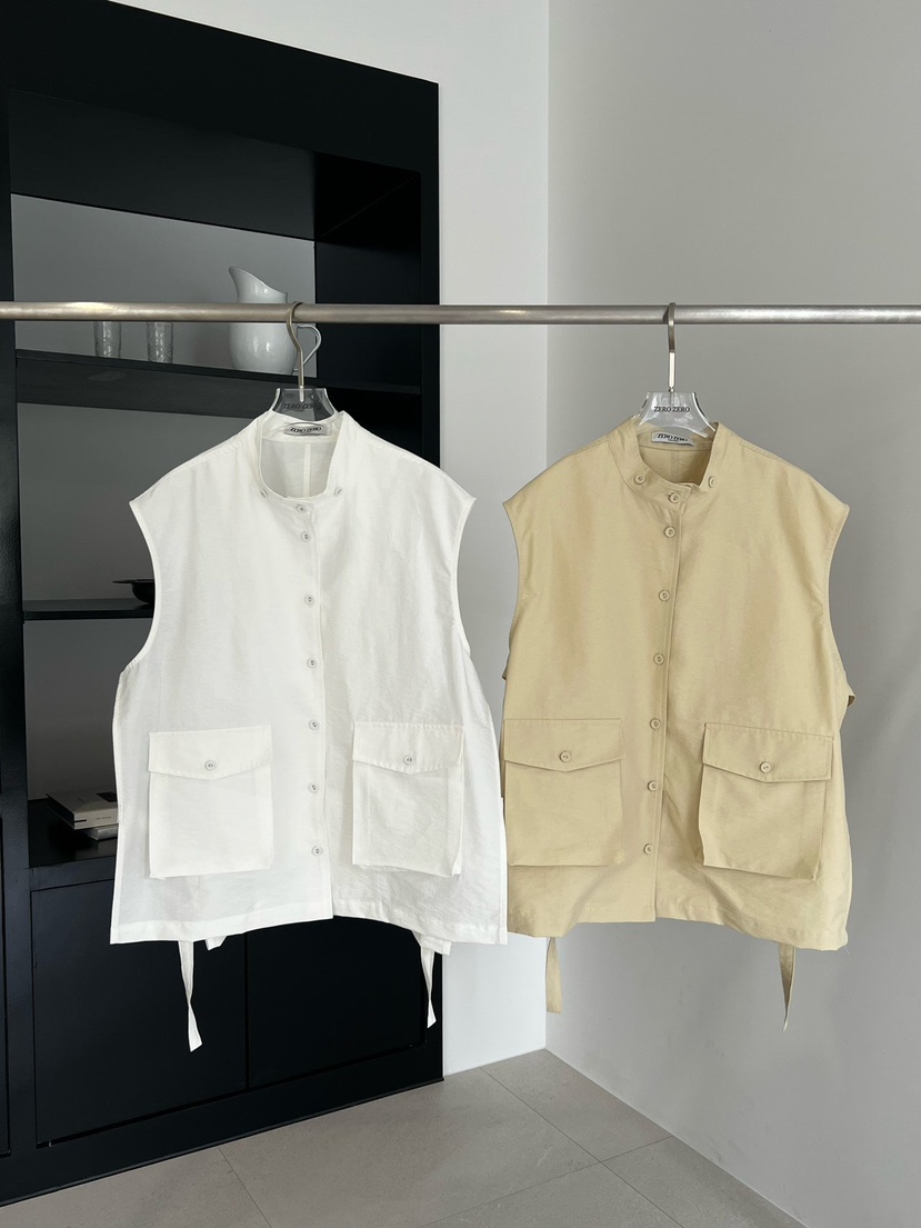 ZEROZERO韓國直郵實拍女裝新品熱賣時尚26春夏推薦休閑馬甲ZEROZERO馬甲