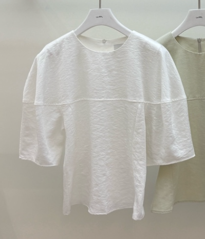 LE-PPL韓國東大門直郵女士新款休閑職業熱賣襯衫蕾絲衫寬松LE-PPL襯衫/蕾絲衫圖色1