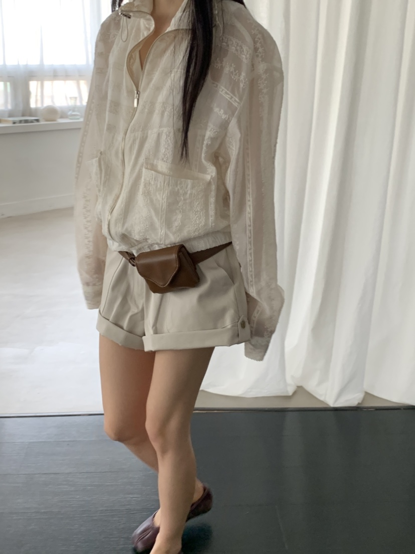 MURMUR韓國東大門代購女士新品休閑時尚人氣熱賣夾克絲綢MURMUR夾克