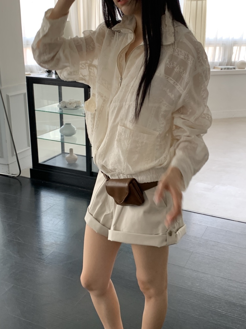 MURMUR韓國東大門代購女士新品休閑時尚人氣熱賣夾克絲綢MURMUR夾克