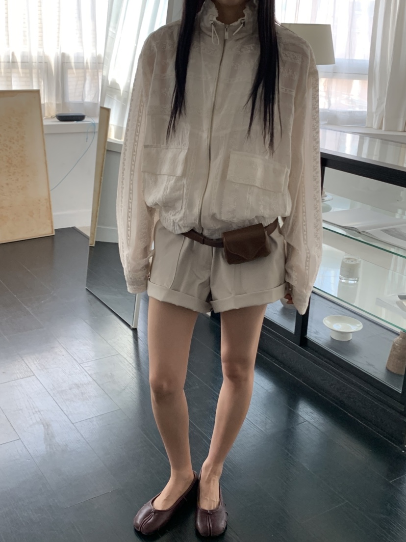 MURMUR韓國東大門代購女士新品休閑時尚人氣熱賣夾克絲綢MURMUR夾克