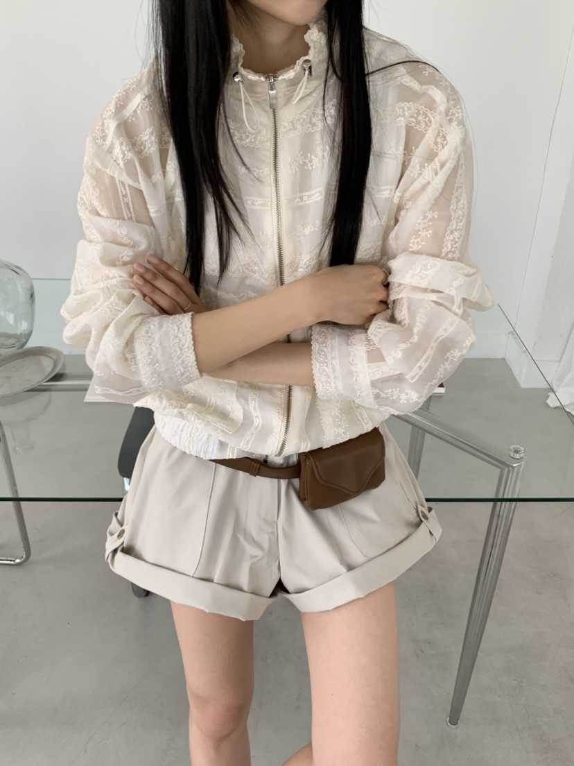 MURMUR韓國東大門代購女士新品休閑時尚人氣熱賣夾克絲綢MURMUR夾克