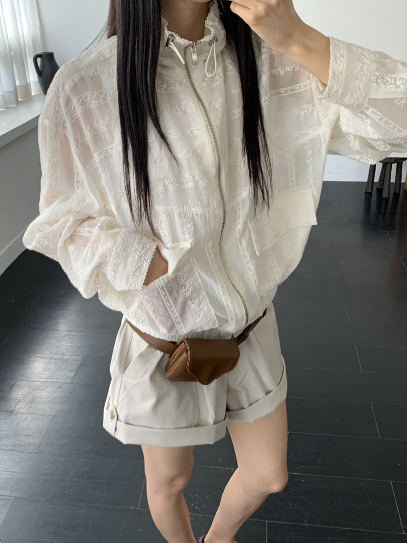 MURMUR韓國東大門代購女士新品休閑時尚人氣熱賣夾克絲綢MURMUR夾克