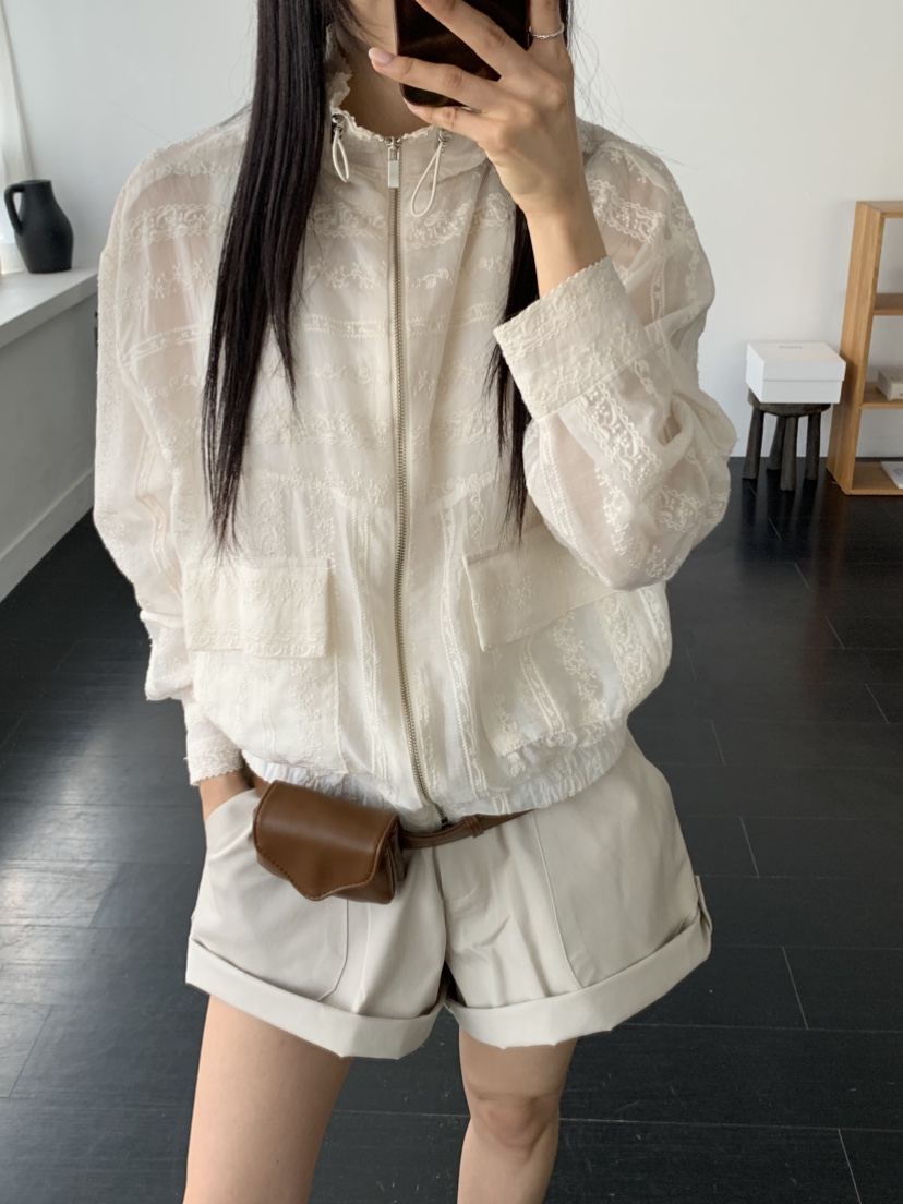 MURMUR韓國東大門代購女士新品休閑時尚人氣熱賣夾克絲綢MURMUR夾克